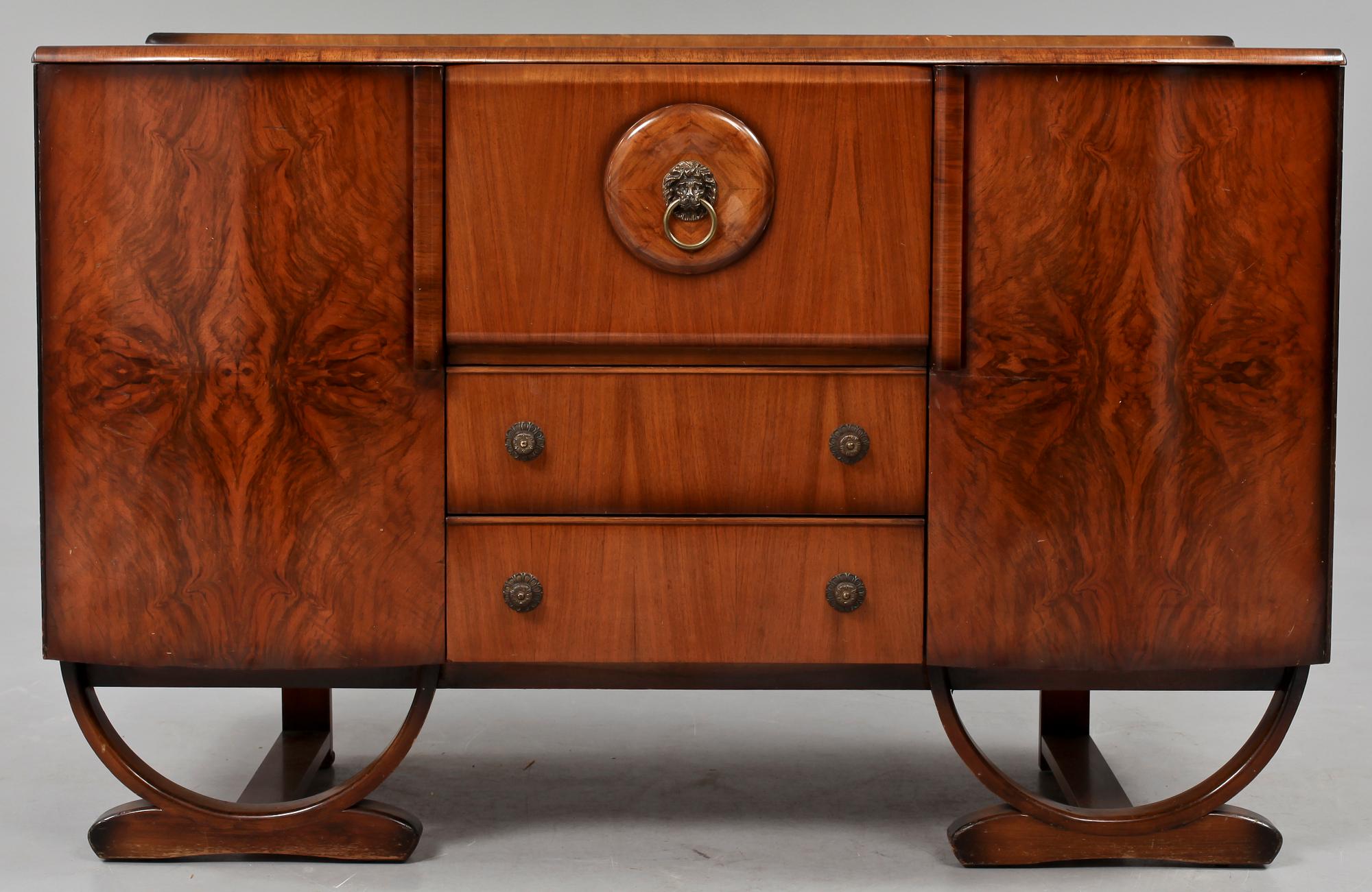 BARSKÅP/SIDEBOARD, "Beautility", England, 1900-talets andra kvartal.