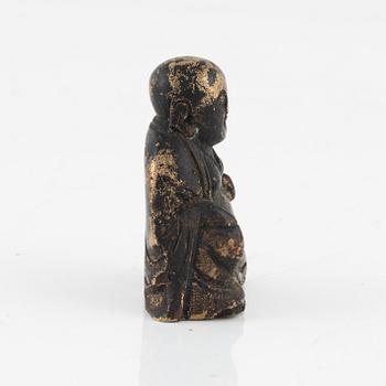 A bronze scultpure/scroll weight, Qing dynasty, 19th Century.