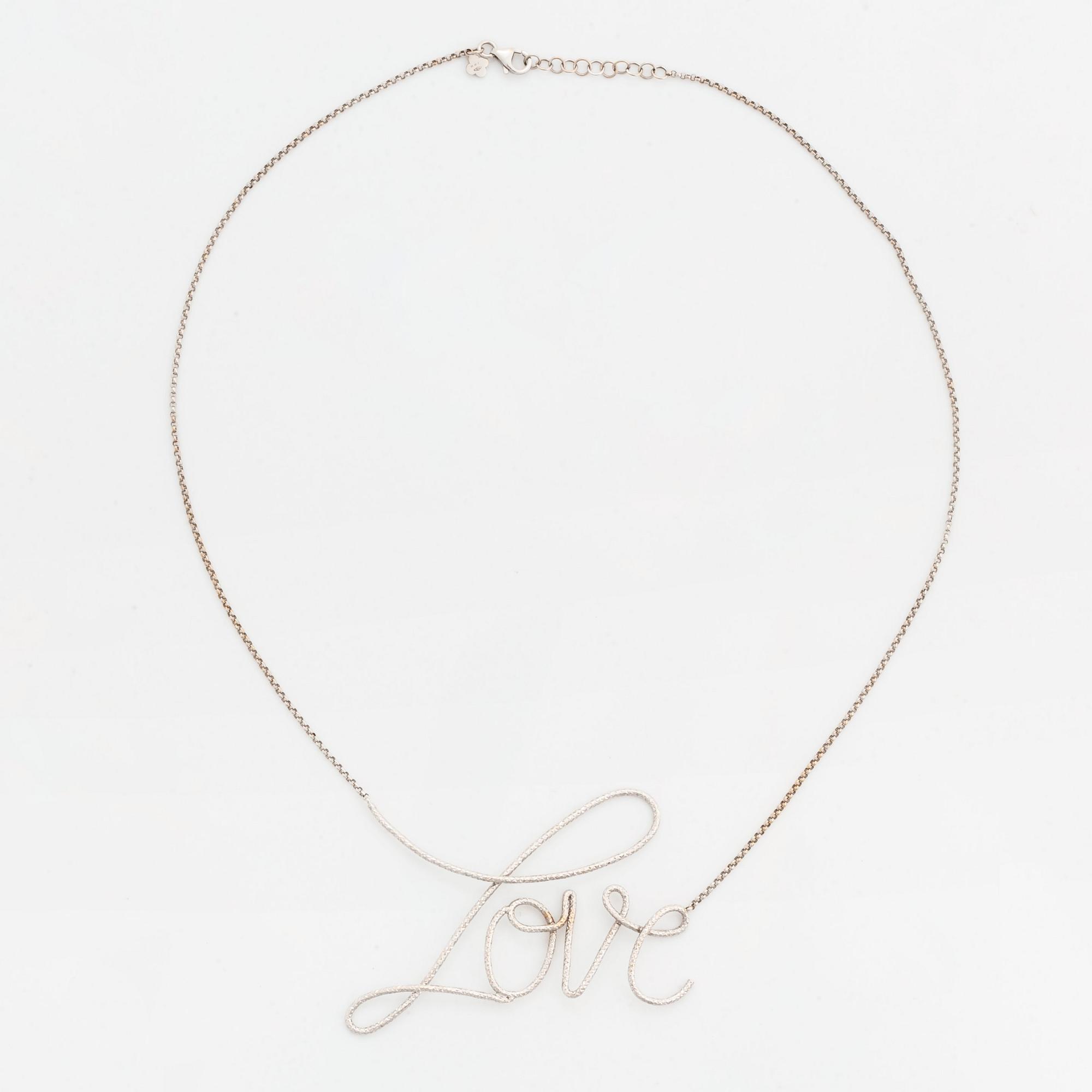 Ebba Brahe collier "Love".