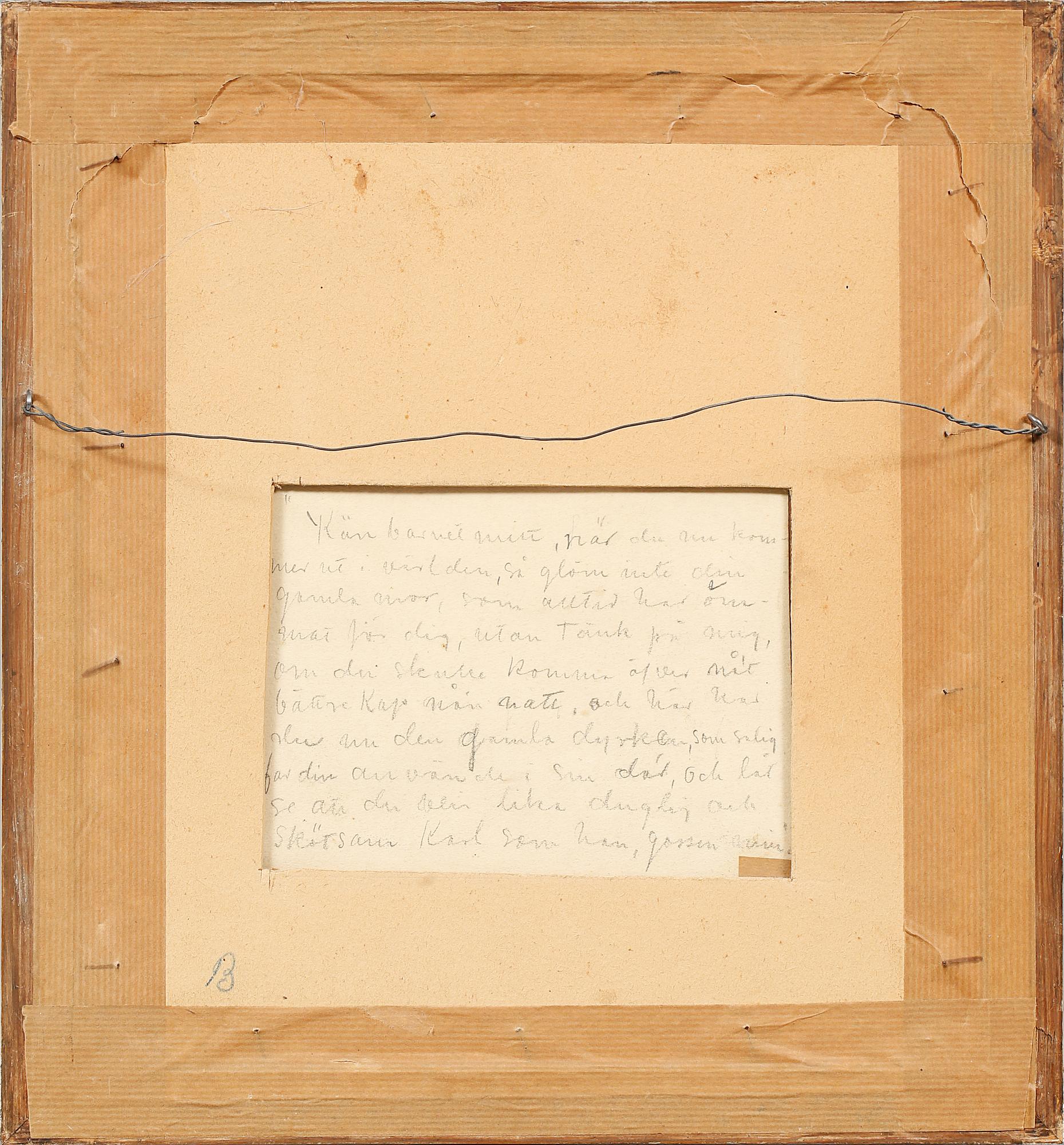 IVAR AROSENIUS, tusch, monogramsignerad och daterad -07.