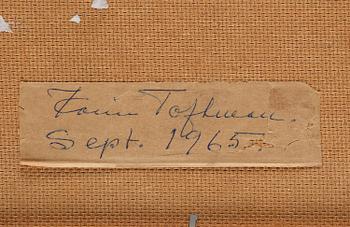 Erik Tryggelin, "Norrsken över Vättern".