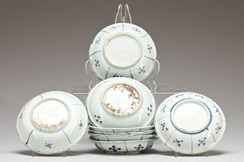 FAT,porslin, 8 st. Kina, Wan-li, Ming-dynastin.(1573-1620).