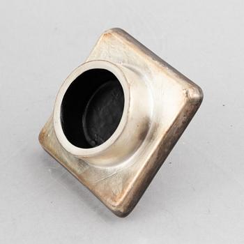 Paul Hoff, a stoneware sculpture / urn with cover, Gustavsbergs studio 1989.