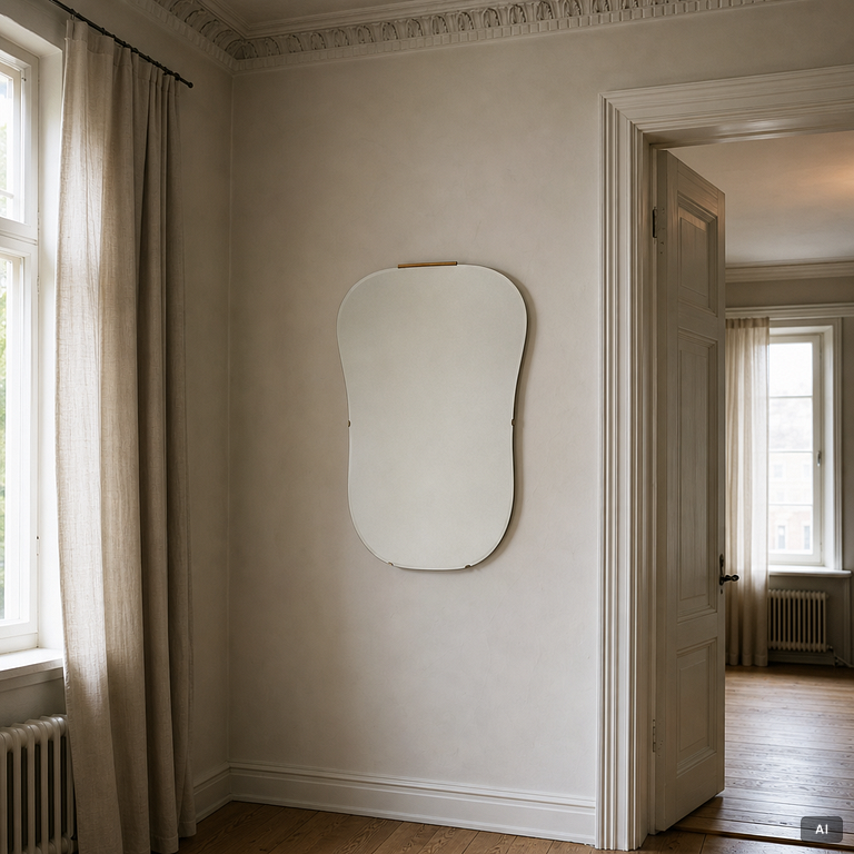 Mirror, mid-20th century.