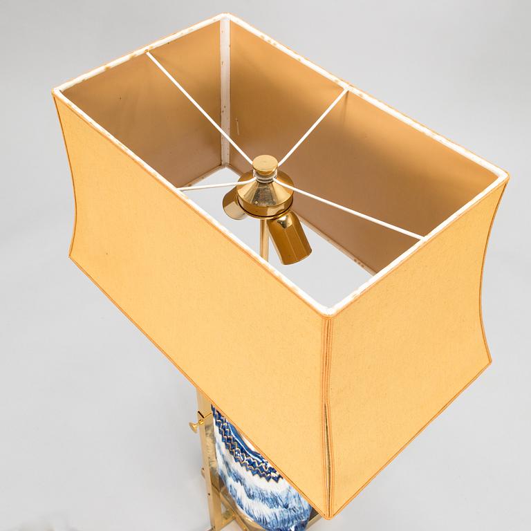 Tablelamp, model 2181 for Societa Porcellane Artistiche, Italy latter half of 20th century.
