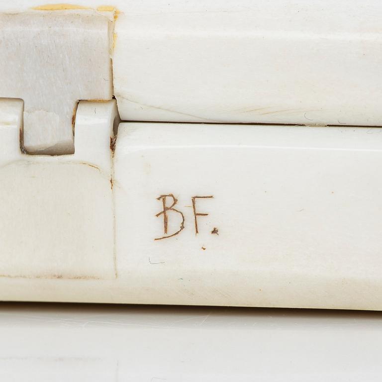 Bertil Fällman jewellery knife in box, signed, 1990s.