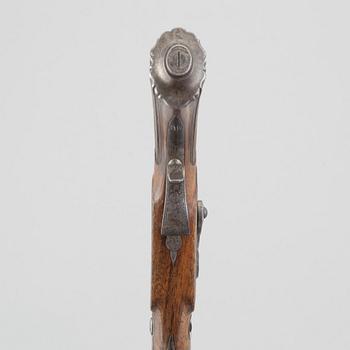 Percussion pistols, a pair, 1850s, Belgium.