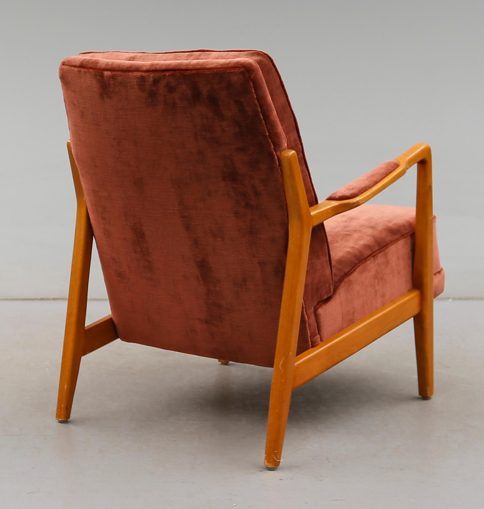 FÅTÖLJ, Dux, 1900-talets mitt.