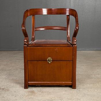 POTTSTOL, empire, 1800-talets första hälft.