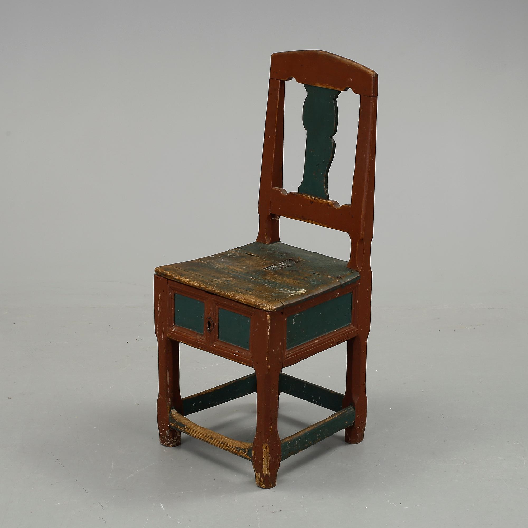 STOL, allmoge, 1800-tal.