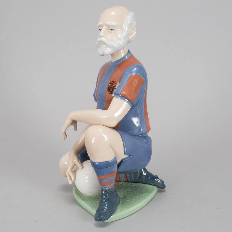 A Lladro porcelain figurine special edition for FC Barcelona.