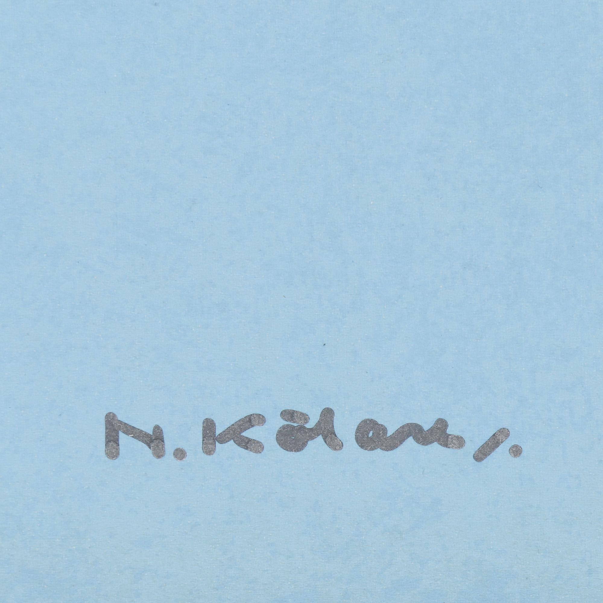 NILS KÖLARE, serigrafi. Signerad.