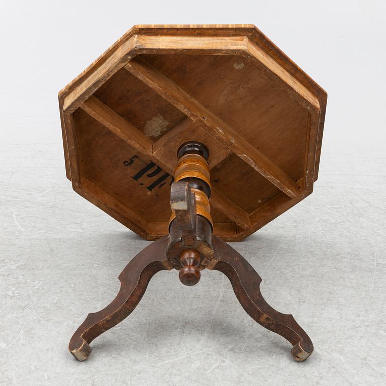 Pillar table, circa 1900.