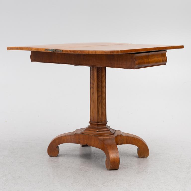 A games table, mid-19th Century.