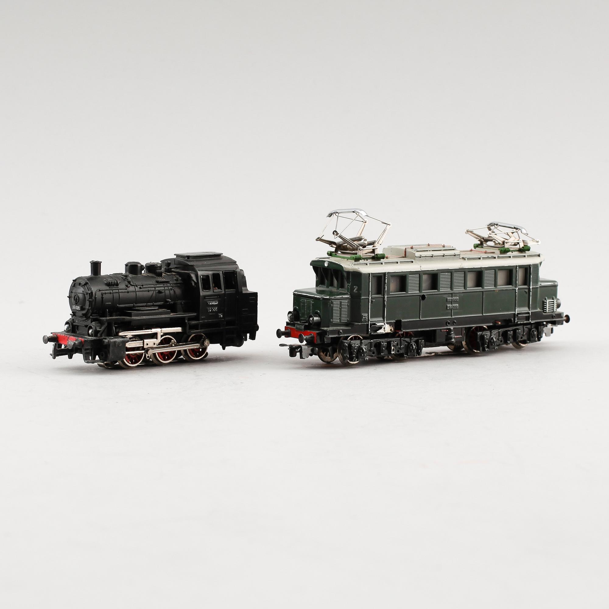 SAMLING MÄRKLIN, 11 delar, Tyskland, 1900-talets mitt.