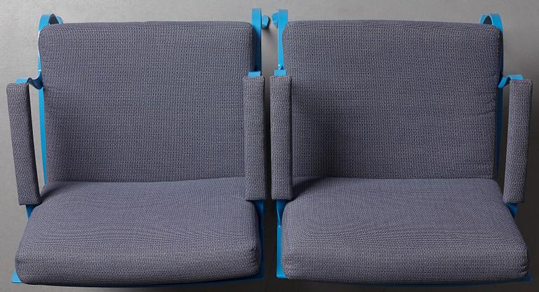 JOHN KANDELL, a pair of easy chairs for Källemo, Sweden 2005.