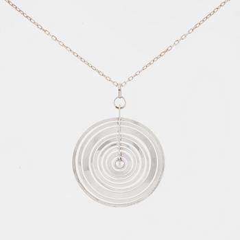 TAPIO WIRKKALA, a "Silver moon" pendant, N. Westerback, 1971.