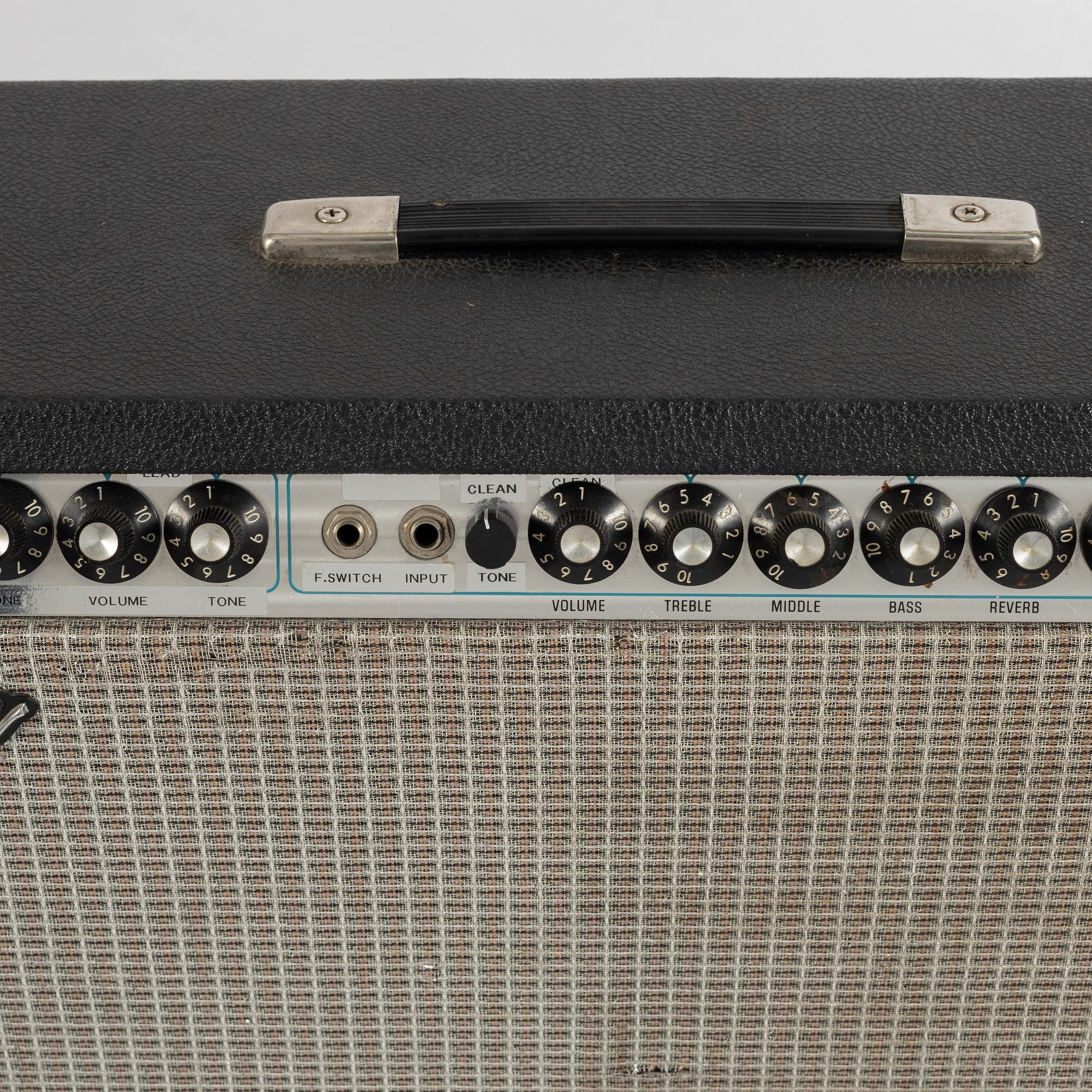 Fender, "Dual Showman Reverb" modified guitar amplifier, Tommy Folkesson.
