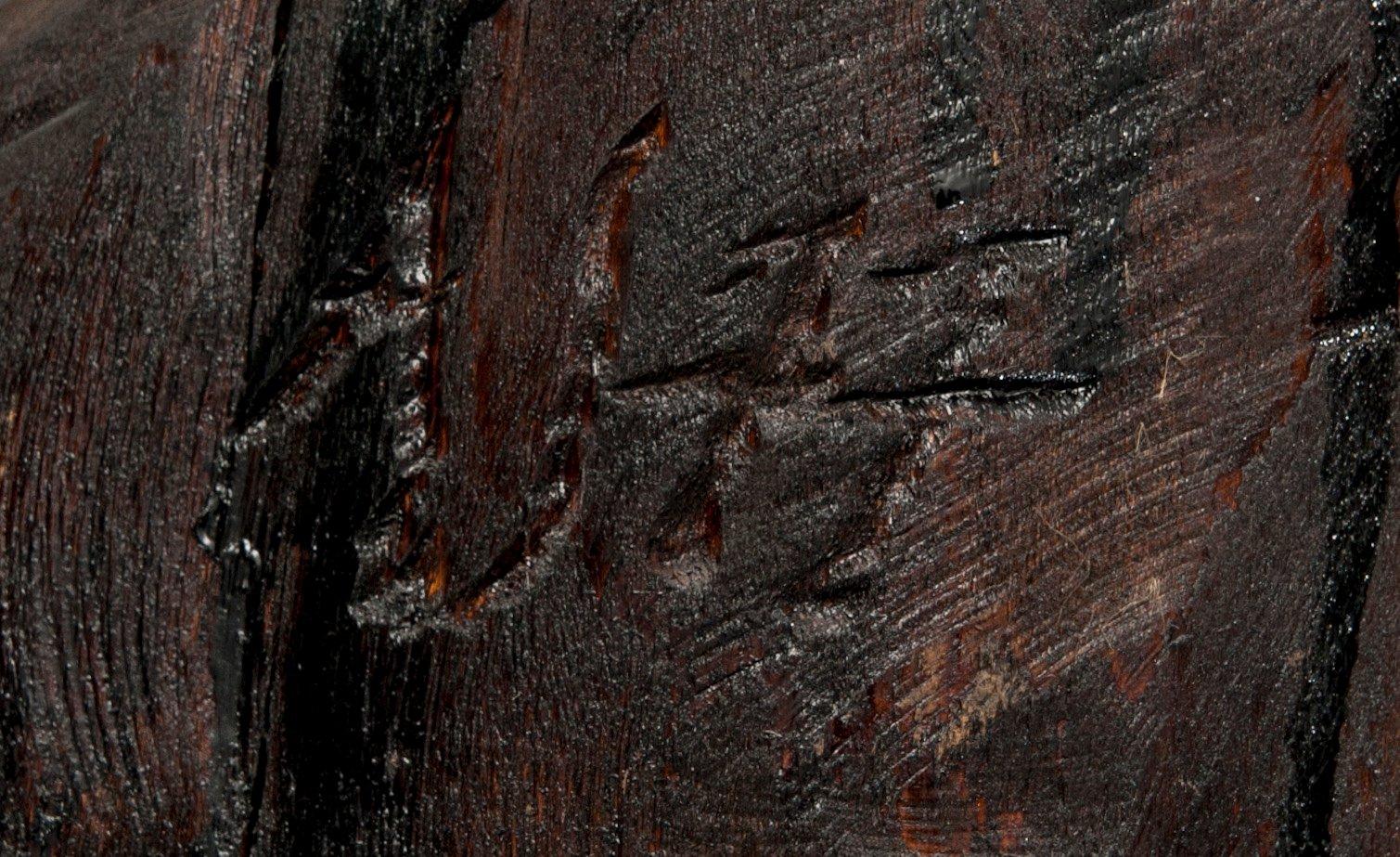 ALPO JAAKOLA, puuveistos, signeerattu ja päivätty -77.