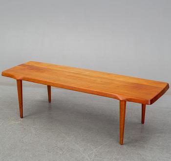 JOHN BONÉ, sofa table, Denmark. Second half of the 20th century. Signed.