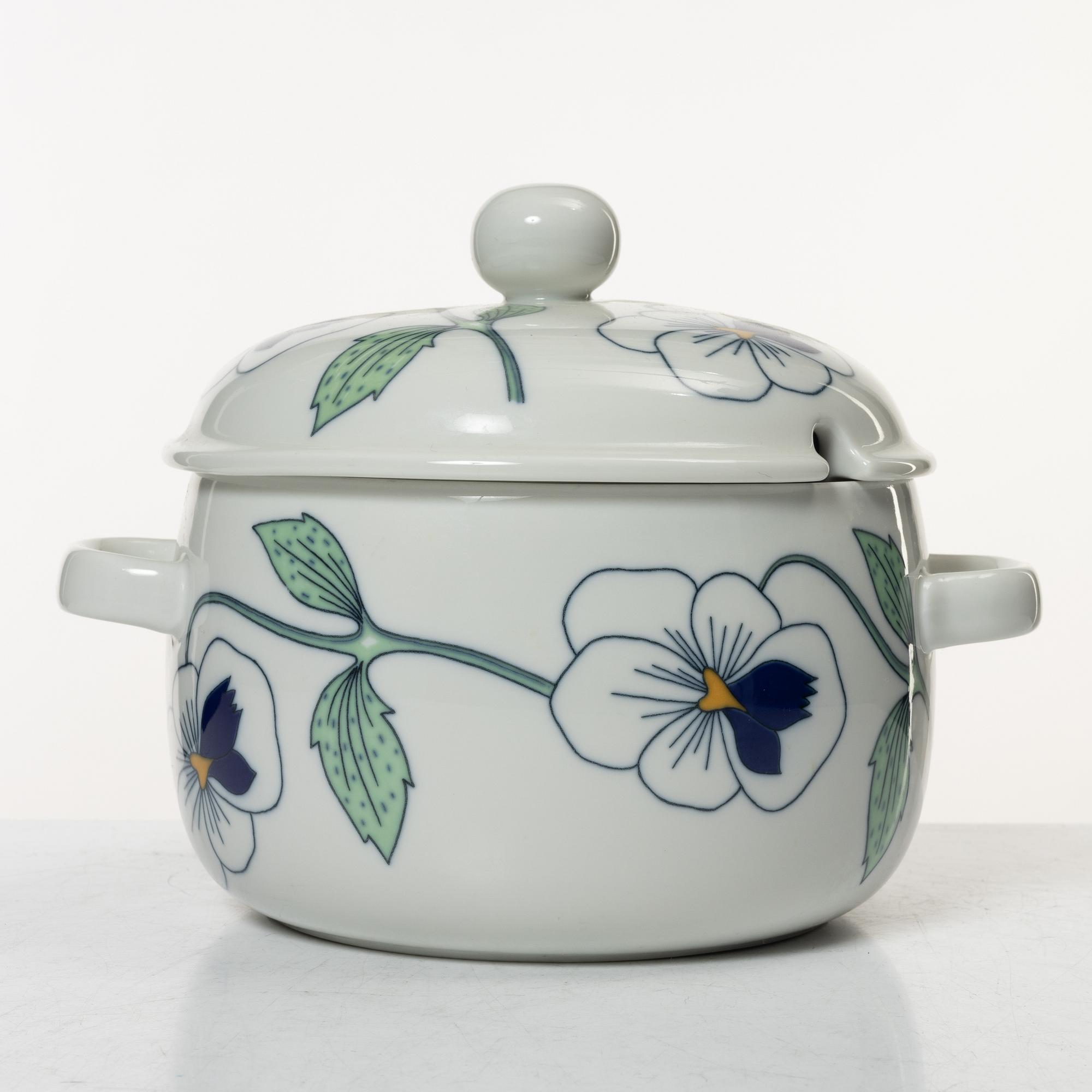 Sylvia Leuchovius, matservis, 30 delar, "Sylvia", 250 år Jubileumsservis, Rörstrand.