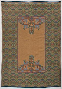 A Finnish  rya rug, dated 1935. Circa 320 x 220 cm.