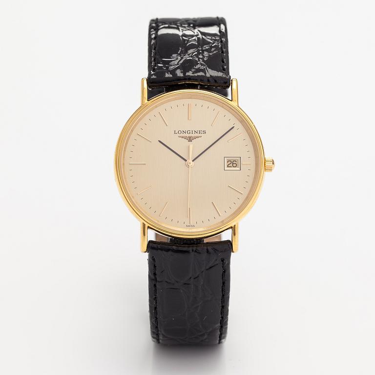 Longines, wristwatch, 35 mm.