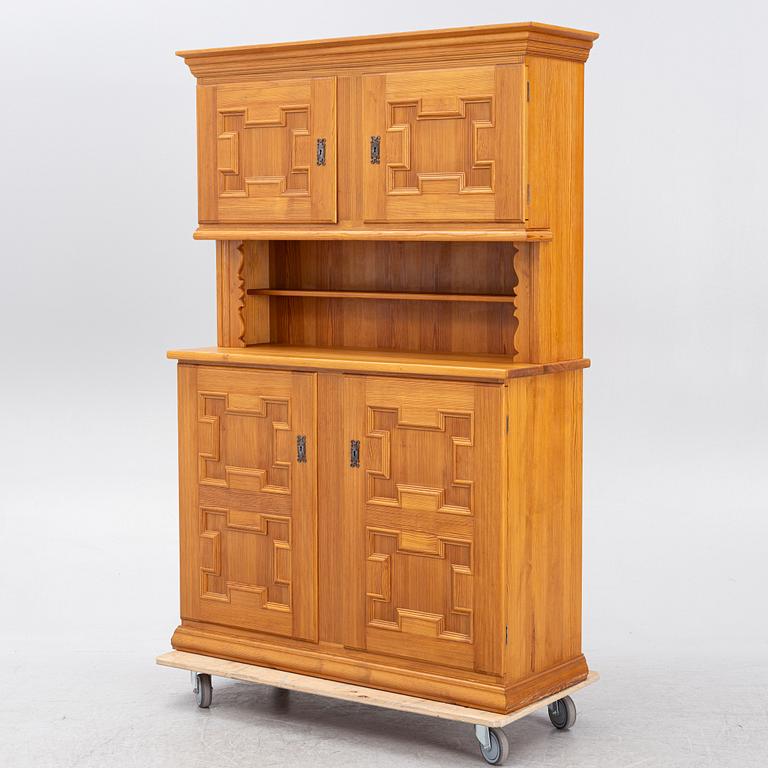 SVein Bjørneng, a pine cabinet, østre Gausdal, Norway, second half of the 20th century.