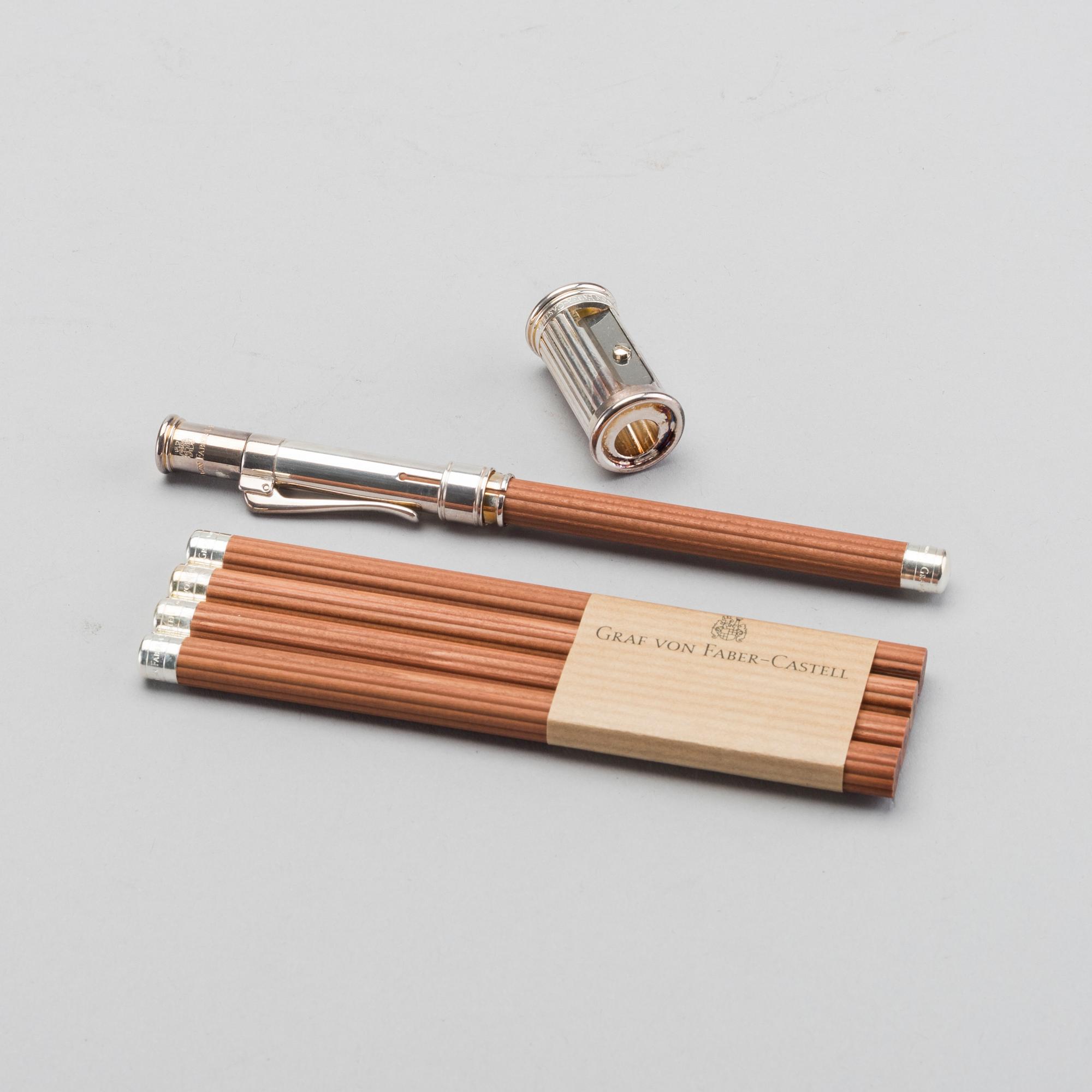 A GRAF VON FABER CASTELL "PERFECT PENCIL" DESK SET,