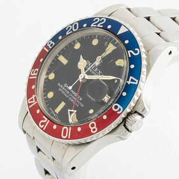 Rolex, Oyster Perpetual, GMT-Master, "Matte Dial", Chronometer, wristwatch, 40 mm.