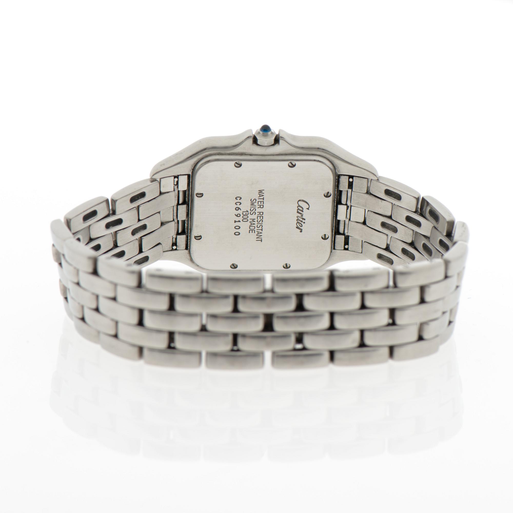 CARTIER, Panthere, wrist watch, 30 x 30 mm.