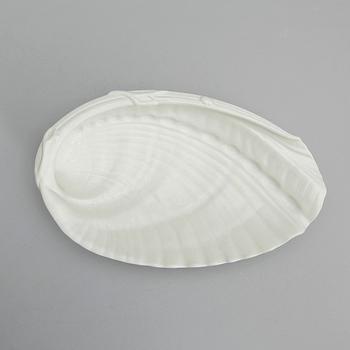 SKÅLFAT, stengods, "Carrara" Wilhelm Kåge, Gustavsberg, omkring 1900-talets mitt.