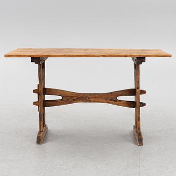 Dining group, 5 pieces, cabin furniture, mid-20th century.