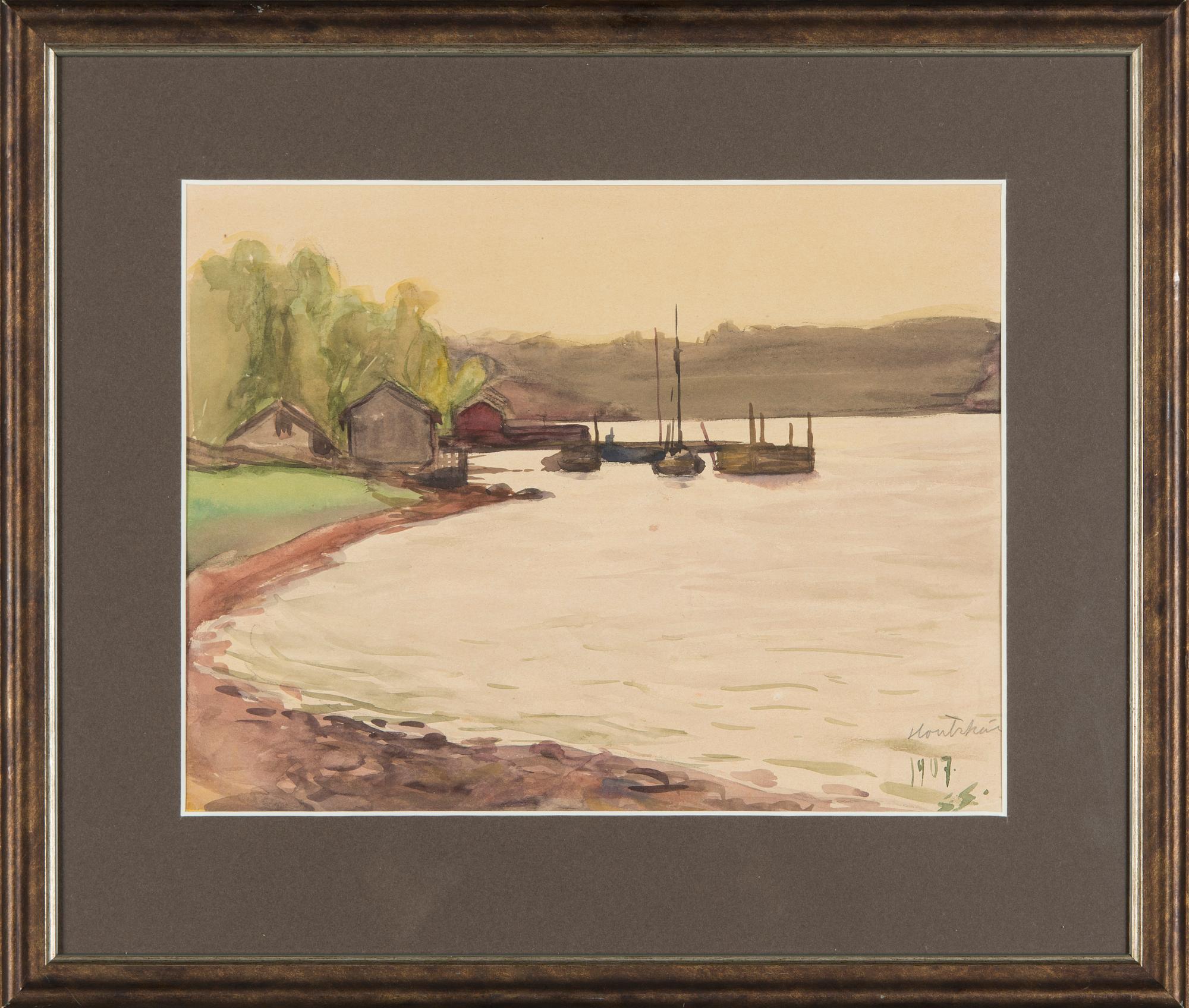 Santeri Salokivi, Vy från Houtskär.