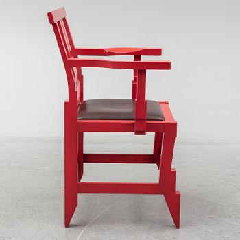JOHN KANDELL, a 'Solitaire' armchair, Källemo AB, designed in 1988.