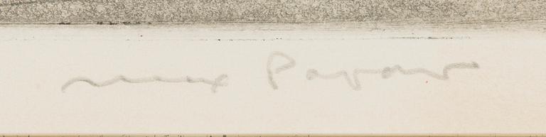 Max Papart, "Promenade dance un paysage".