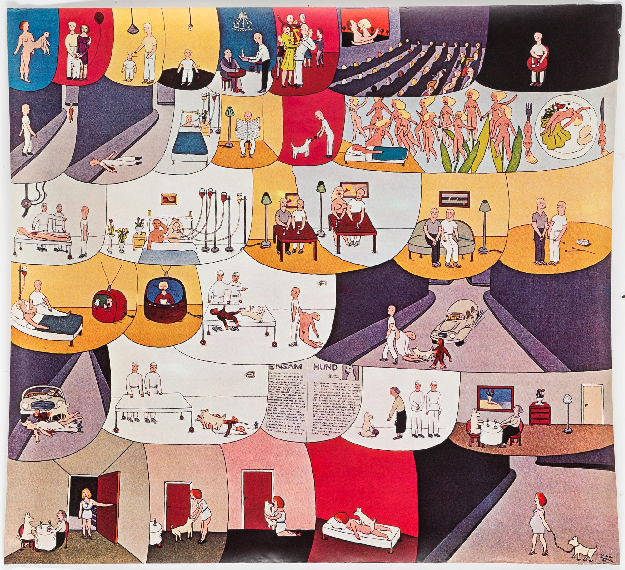 MARIE-LOUISE EKMAN,  3 posters.