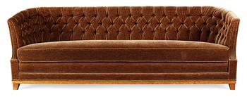 544. A Carl-Axel Acking sofa, probably executed by cabinet maker Albin Johansson, Sweden 1942.