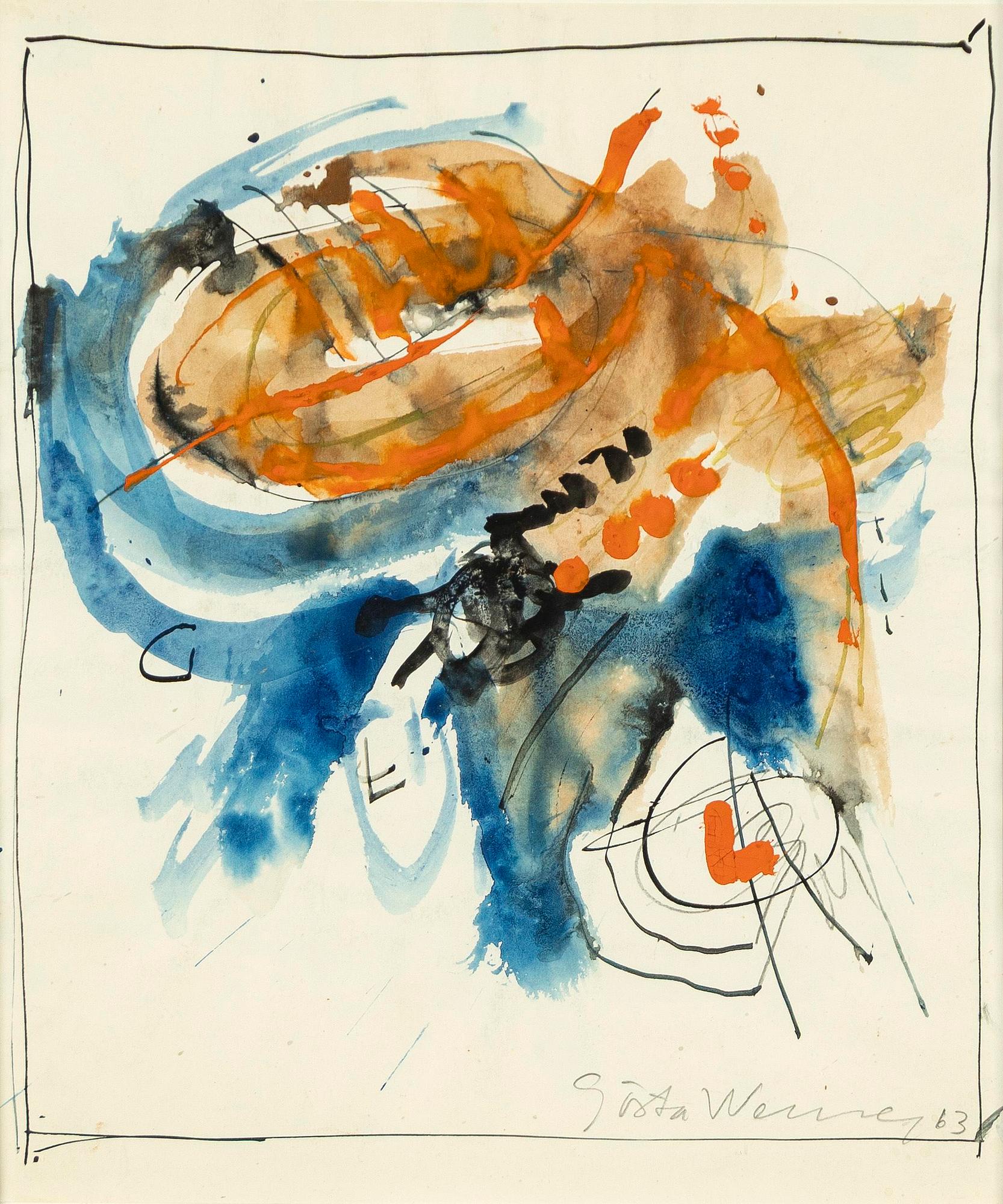 Gösta Werner, Untitled.