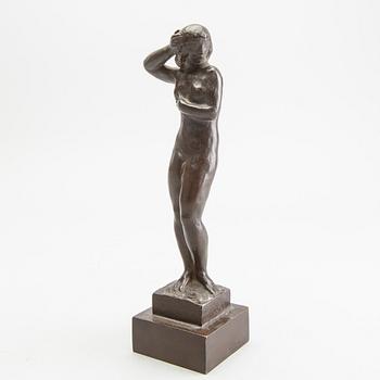 Anders Olson, a signed and dated bronze sculpture.