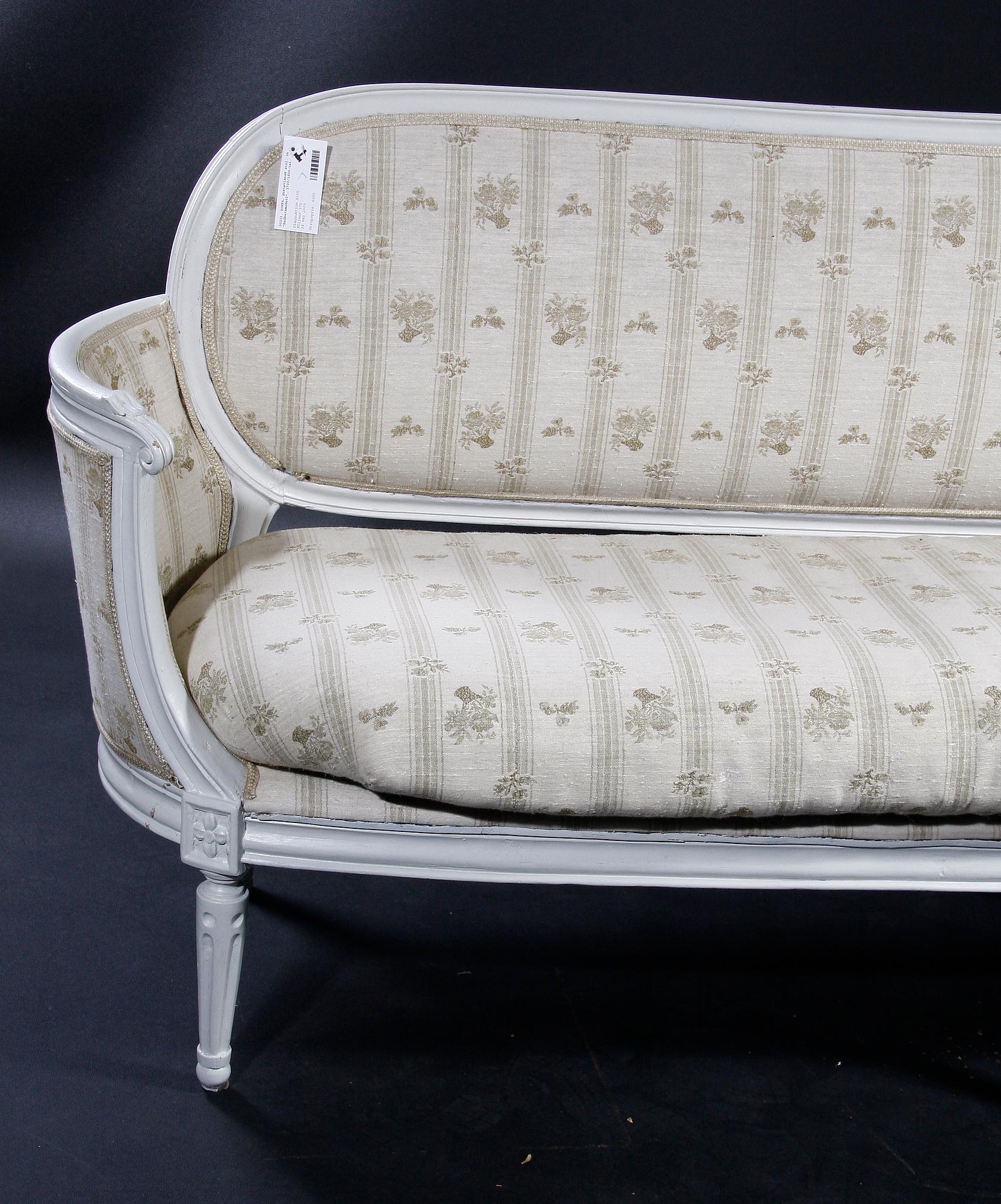 SOFFA, gustaviansk. 1700/1800-tal.