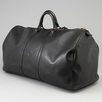 LOUIS VUITTON, a 'Keepall 60' Epi leather weekend bag.