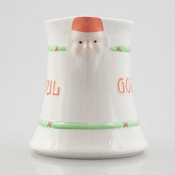 Julservis, 62 delar, porslin, "God Jul", Rörstrand/old Gustavsberg.