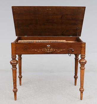 MUSIKBORD, 1800-talets andra hälft.