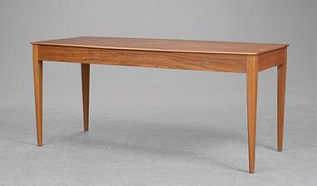 A Josef Frank mahogany desk, Firma Svenskt Tenn.