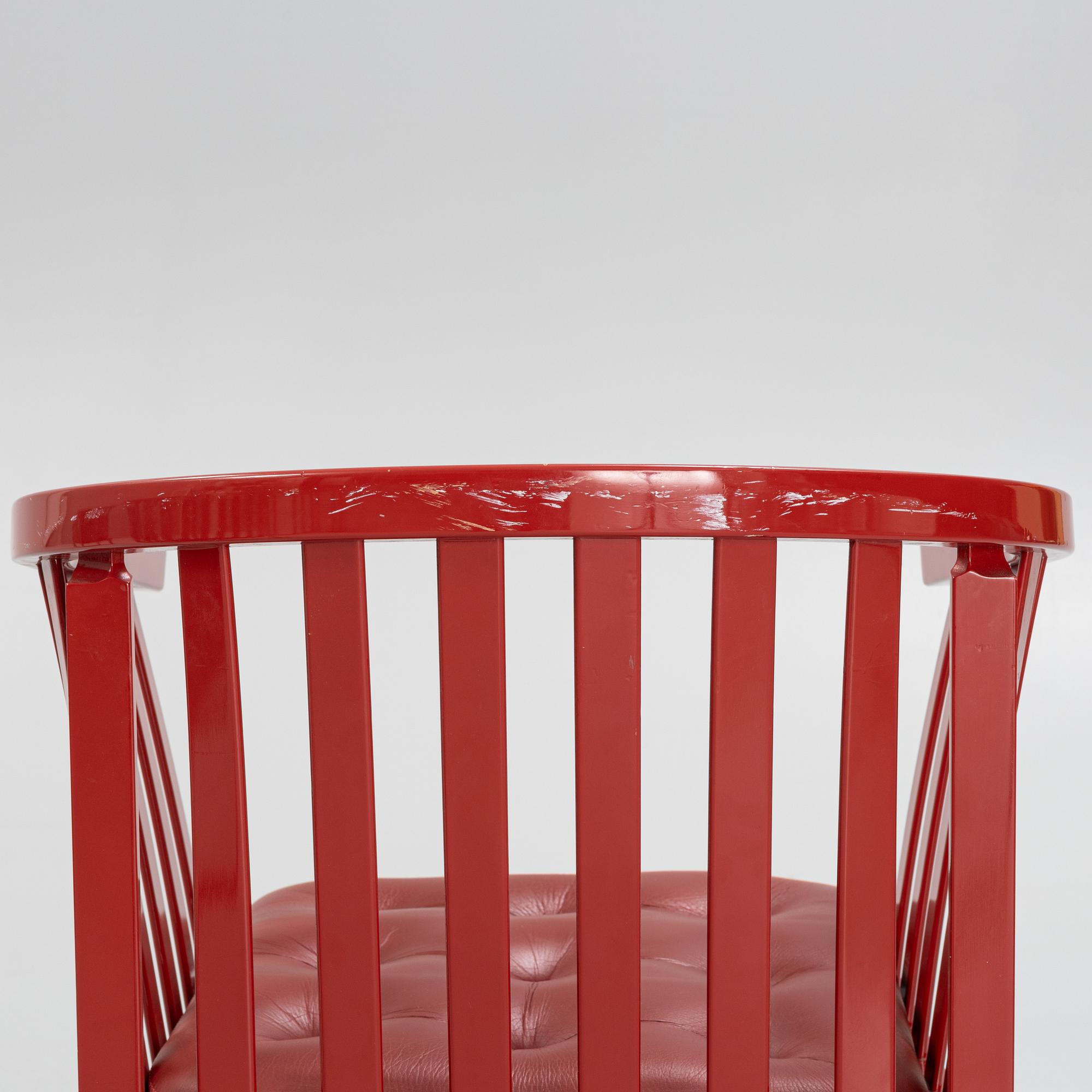 Åke Axelsson, karmstolar, 6 st "Vaxholmaren", Gärsnäs.