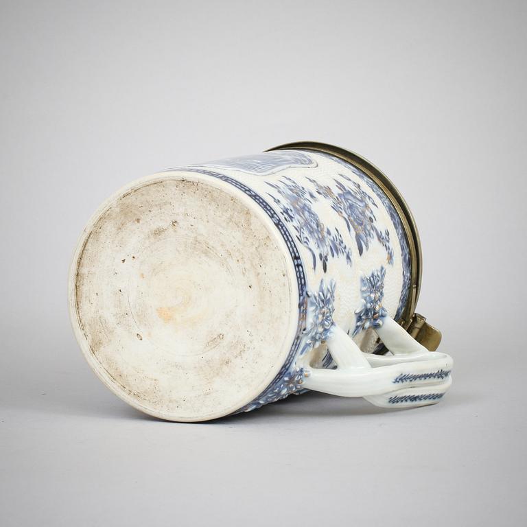 STOP, porslin, Kina, 1700-tal.