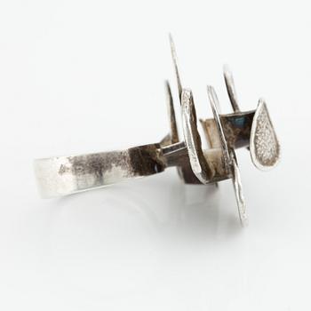 Claës Giertta, ring silver, Stockholm 1970.