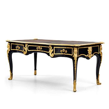 56. A Régence and style, Ormolu - Mounted Bureau Plat, 18th century and later.