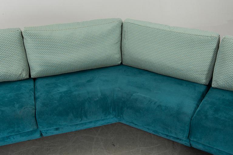 A SET OF 2 1980's FRIGHETTO SOFAS, ITALY.